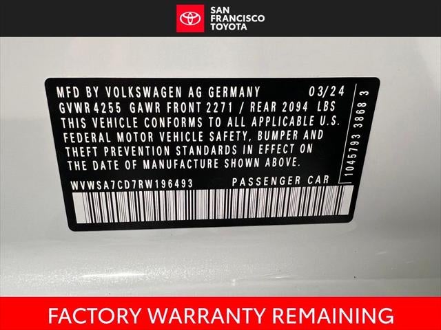 2024 Volkswagen Golf GTI SE