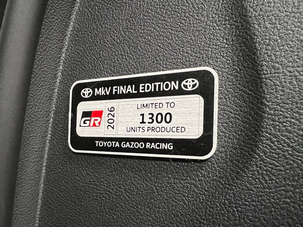2026 Toyota GR Supra MkV Final Edition