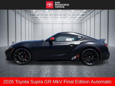 2026 Toyota GR Supra MkV Final Edition