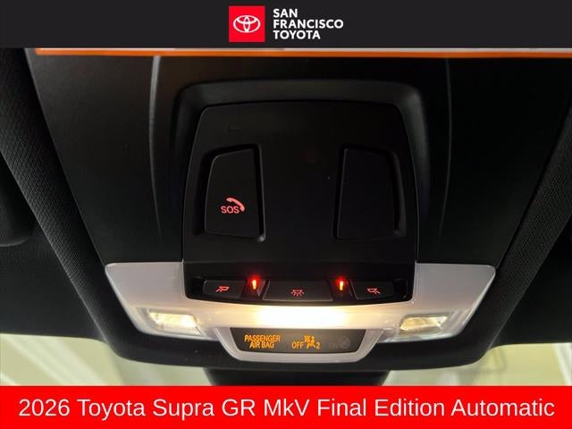 2026 Toyota GR Supra MkV Final Edition