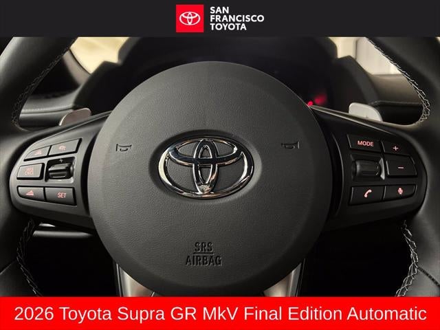 2026 Toyota GR Supra MkV Final Edition