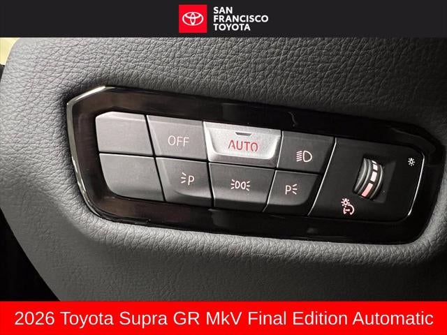 2026 Toyota GR Supra MkV Final Edition