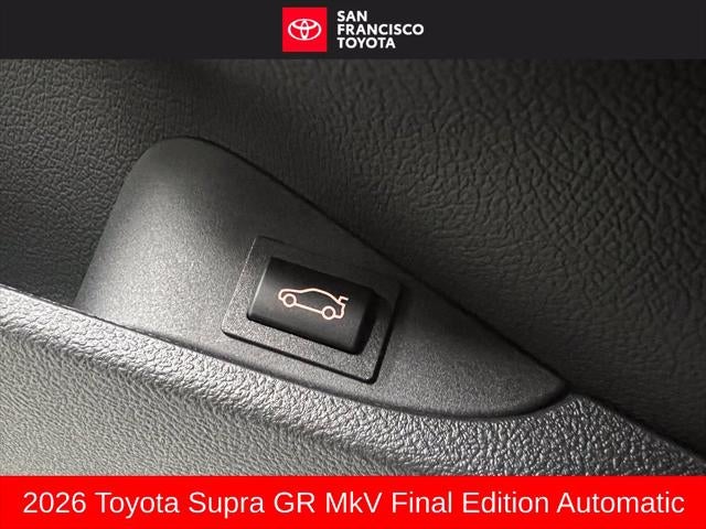 2026 Toyota GR Supra MkV Final Edition