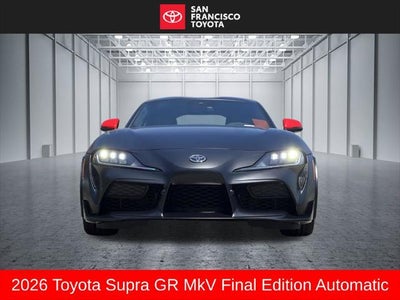 2026 Toyota GR Supra MkV Final Edition