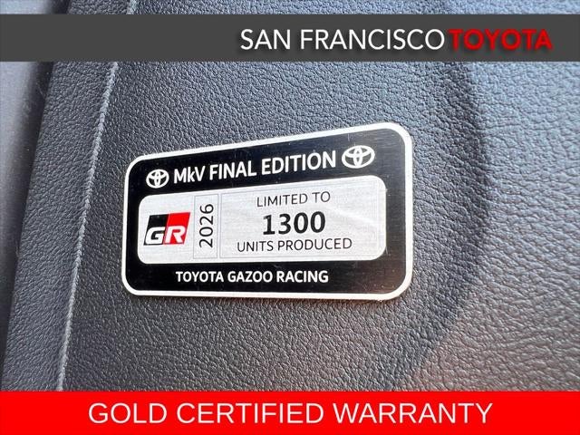 2026 Toyota GR Supra MkV Final Edition