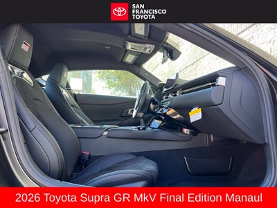 2026 Toyota GR Supra MkV Final Edition