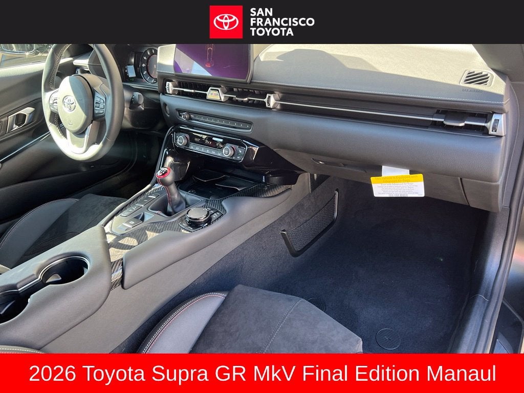 2026 Toyota GR Supra MkV Final Edition