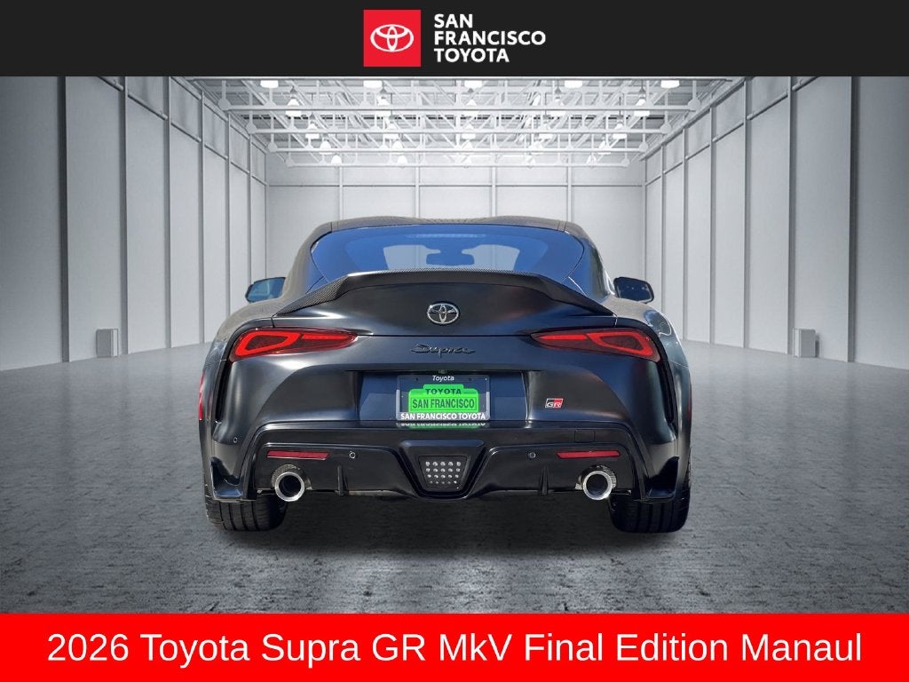 2026 Toyota GR Supra MkV Final Edition