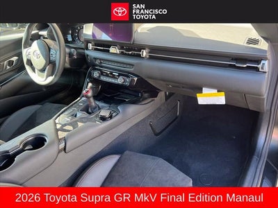 2026 Toyota GR Supra MkV Final Edition