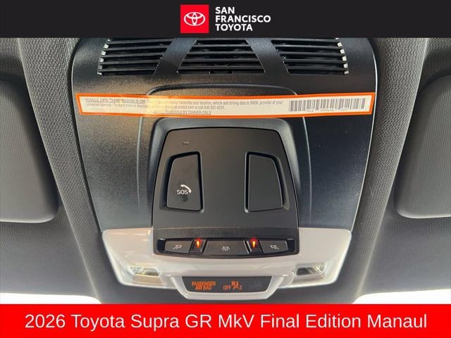 2026 Toyota GR Supra MkV Final Edition
