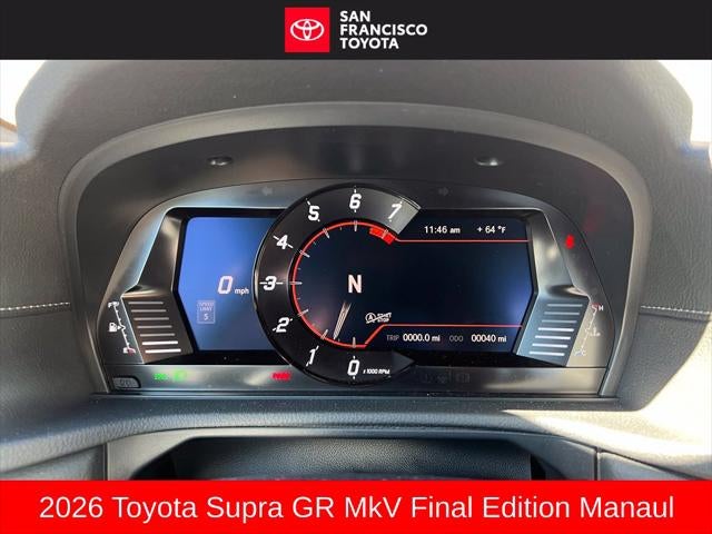 2026 Toyota GR Supra MkV Final Edition
