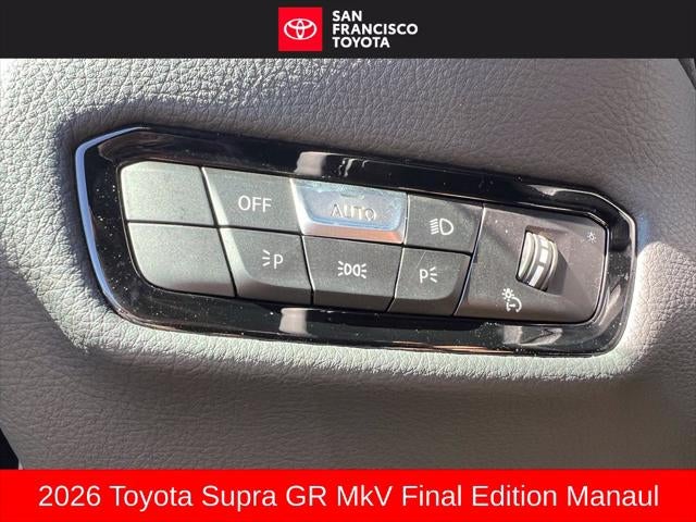 2026 Toyota GR Supra MkV Final Edition
