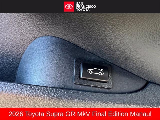 2026 Toyota GR Supra MkV Final Edition