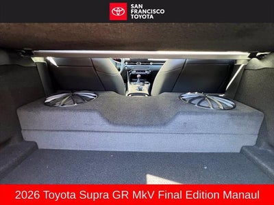 2026 Toyota GR Supra MkV Final Edition