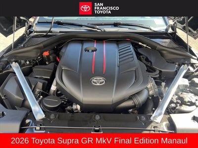 2026 Toyota GR Supra MkV Final Edition