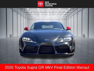 2026 Toyota GR Supra MkV Final Edition