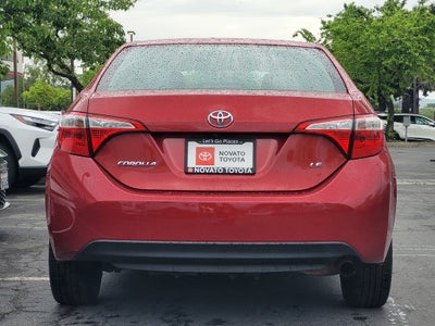 2016 Toyota Corolla LE