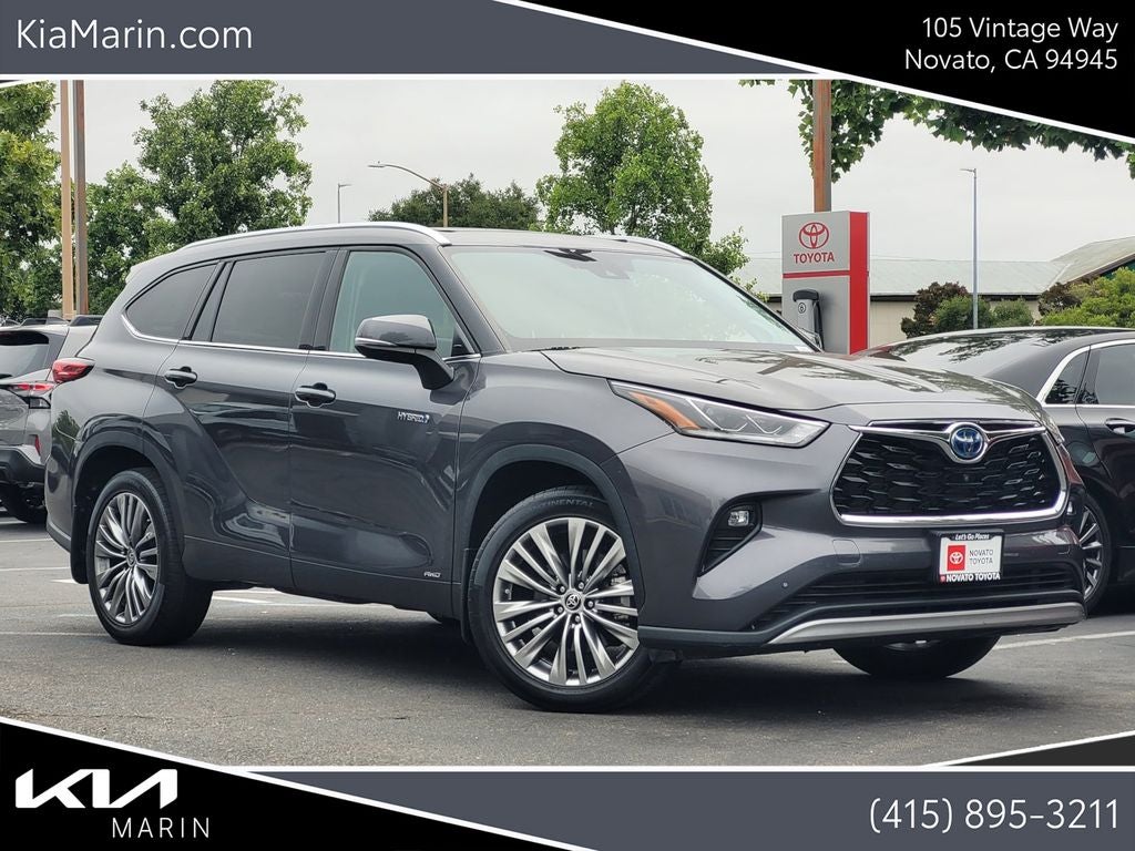 2021 Toyota Highlander Hybrid Platinum