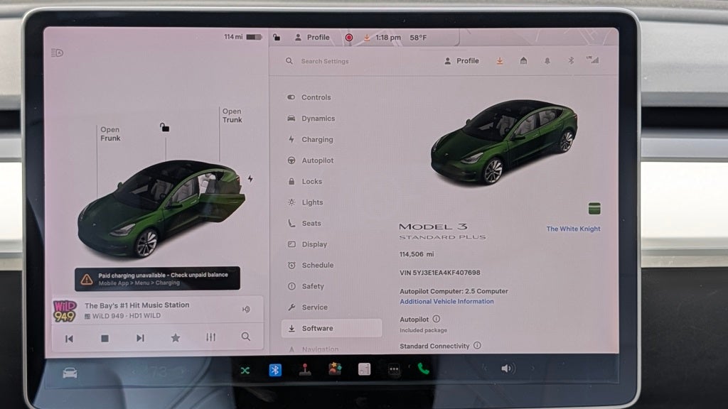 2019 Tesla Model 3 Standard Range Plus