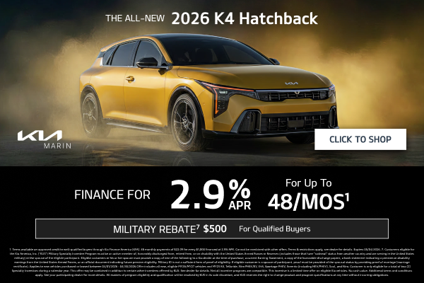 2026 Kia K4 Hatchback