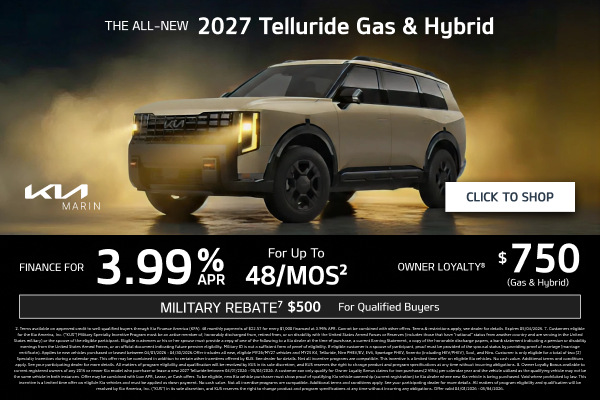 2027 Kia Telluride Gas & Hybrid