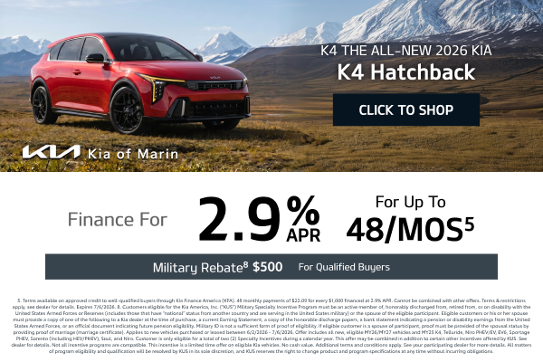 All New 2026 Kia K4 Hatchback