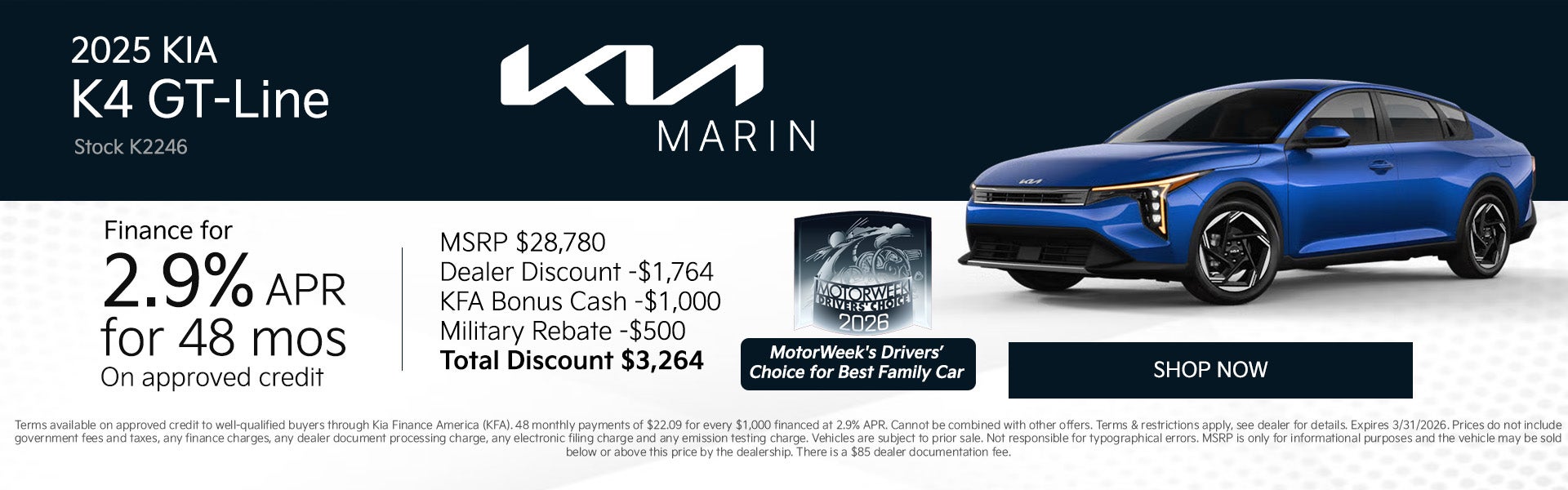 2025 Kia K4 Gt-Line