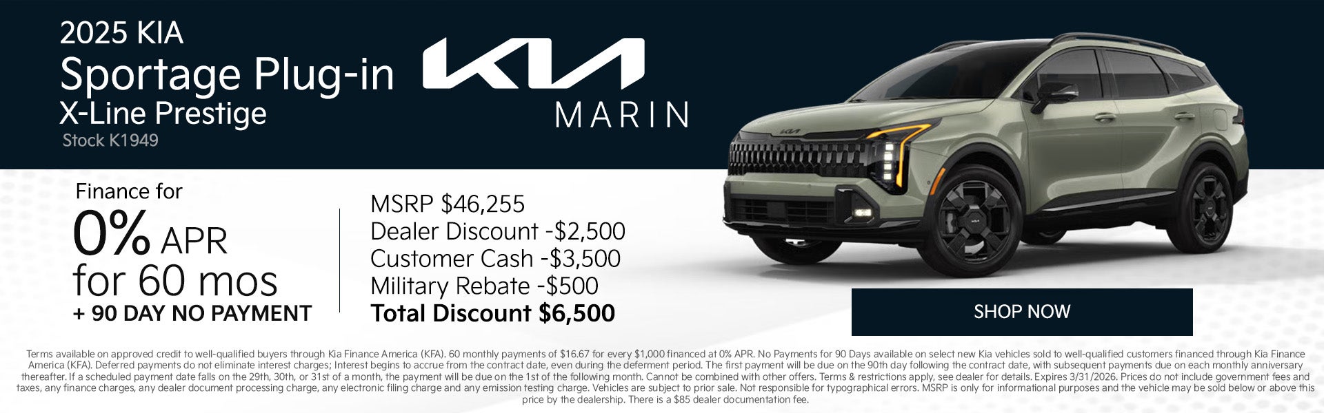 2025 Sportage Plug-In