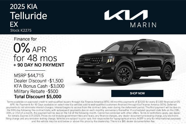 2025 Kia Telluride Ex