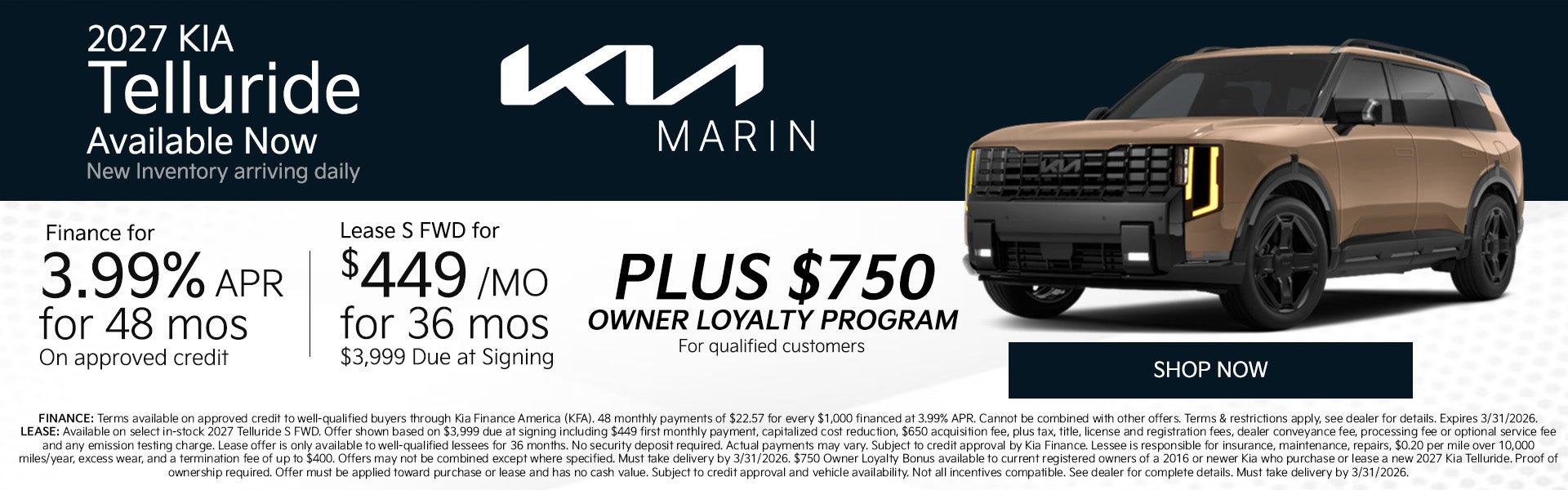 2027 Kia Telluride