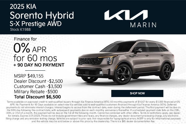 2025 Kia Sorento Hybrid