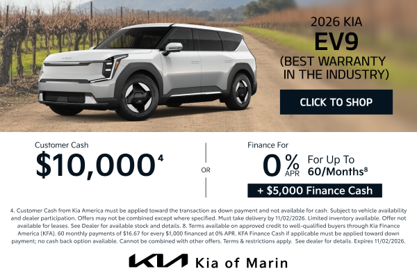 2026 EV9 Offer